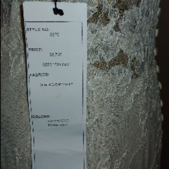 NWT Liancarlo Original Wedding Gown Style #6870 - Picture 4 of 9